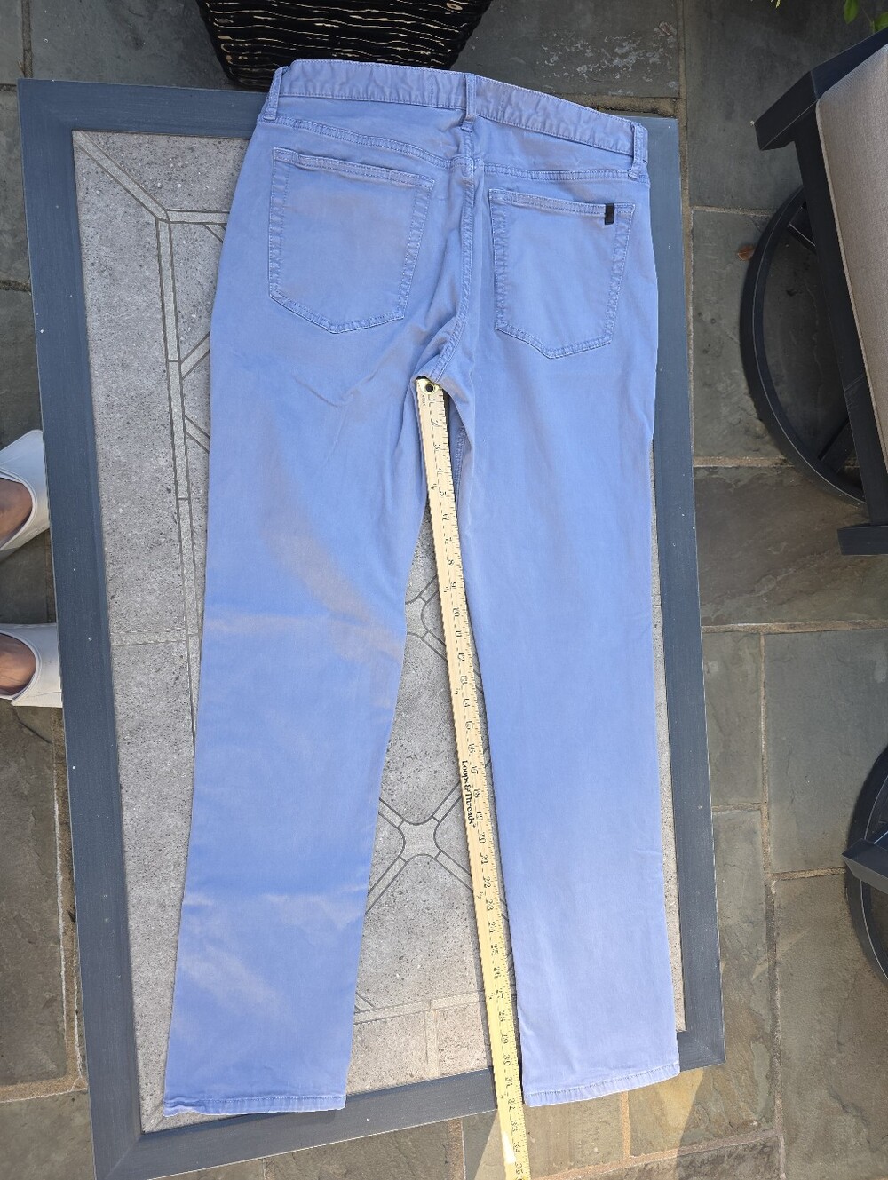 Joe's Jeans The Brixton Straight Narrow Leg Stretch Twill Pants - Size 36